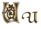 Letra U